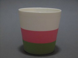 桑田卓郎 カップ4（桃×緑） 