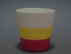 桑田卓郎 カップ9（黄×赤） 
