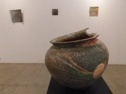 稲吉オサム展 広口破壺