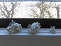 宮部友宏展 小さな蝶のオブジェ