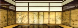 狩野永徳の障壁画 パンフレットより