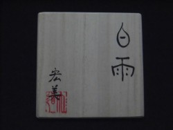 大道宏美 白雨1（共箱付） 