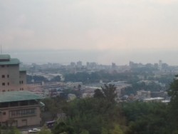 旅館からの景色